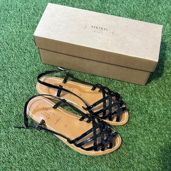 NEW DÔEN & K.Jacques Peche Sandals New In Box